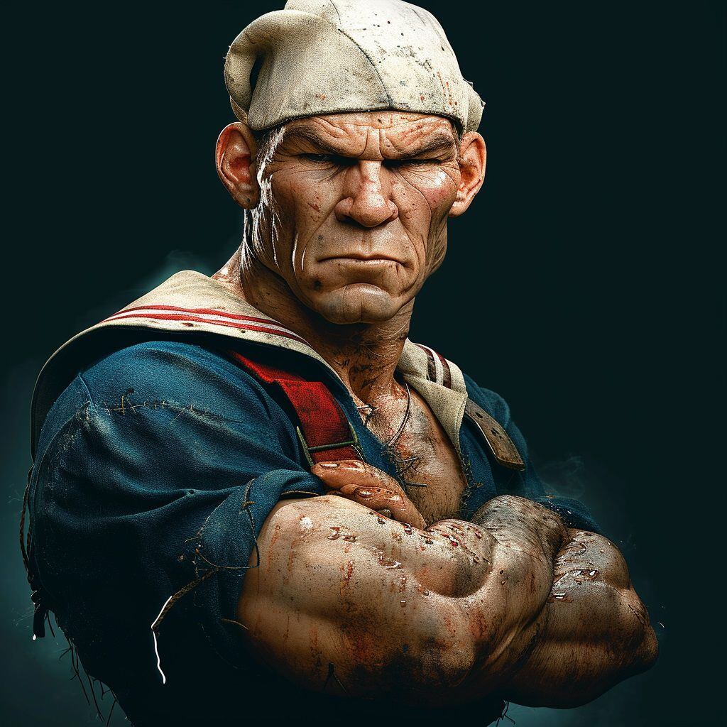 Popeye El Marino As De Fuerte Y Musculoso Se Ver A En La Vida Real