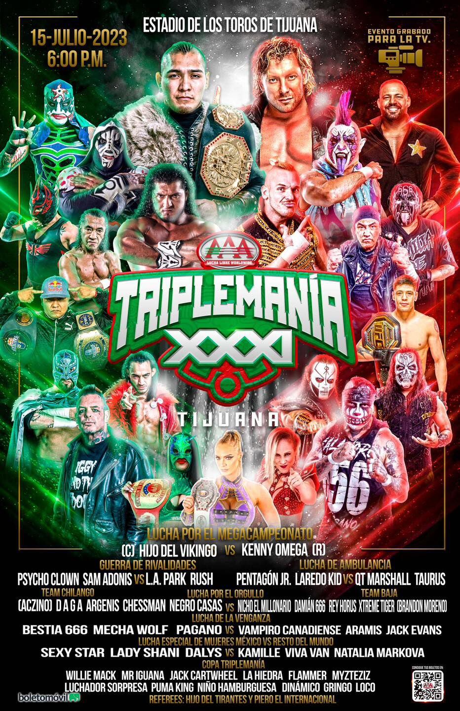 Triplemania 2025 Tijuana Flats