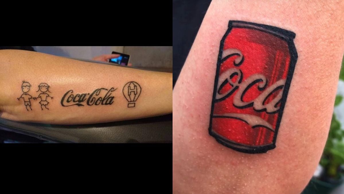 Brasileño enloquece las redes sociales al mostrar los diversos tatuajes que  se hizo de Coca-Cola | Noticias de México | El Imparcial