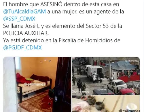 Policía Mata Y Descuartiza A Su Esposa En Cdmx Dejó Sus Restos En Bolsas Noticias De México 5154
