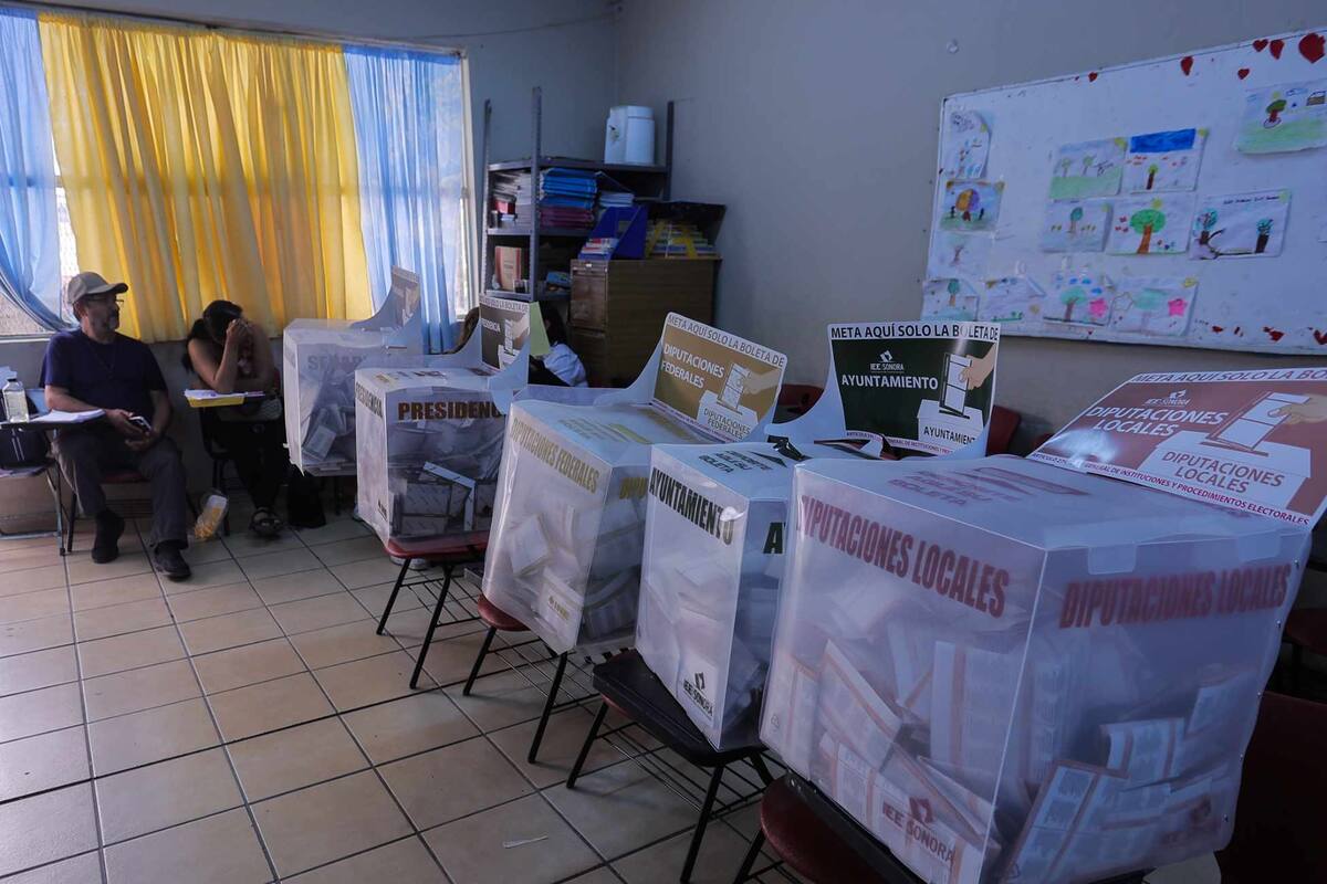 A pesar de un inicio tardío, la jornada electoral en Aconchi  transcurre sin contratiempos