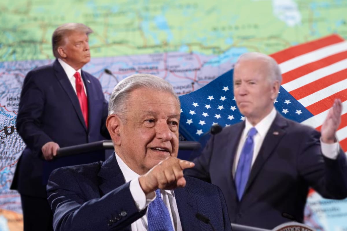 AMLO pide a Biden y Trump ser objetivos durante debate en tema migratorio