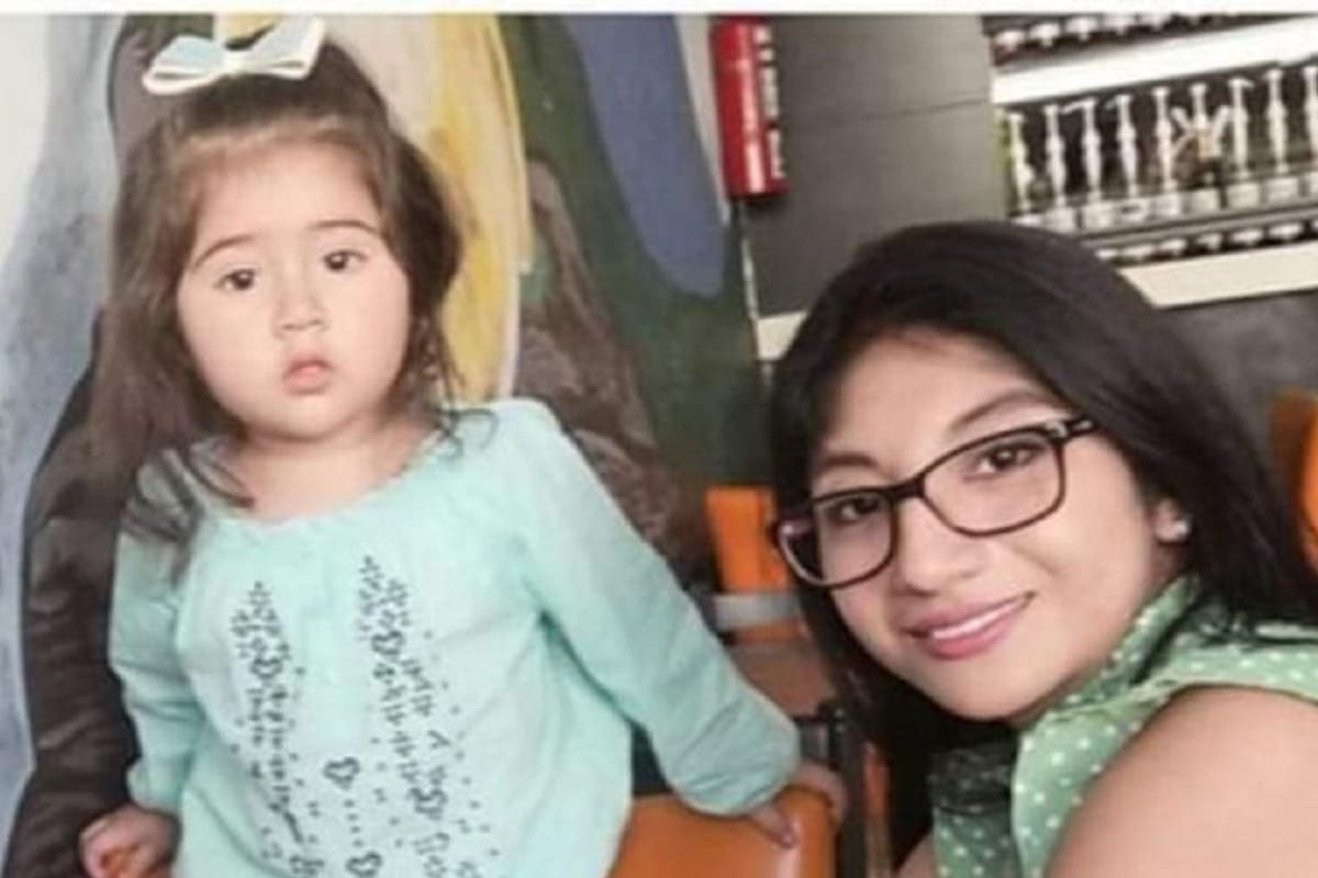 Buscan a madre e hija Dalia Huesca Muñoz de 29 años y Lila Valentina Vázquez Huesca de 2