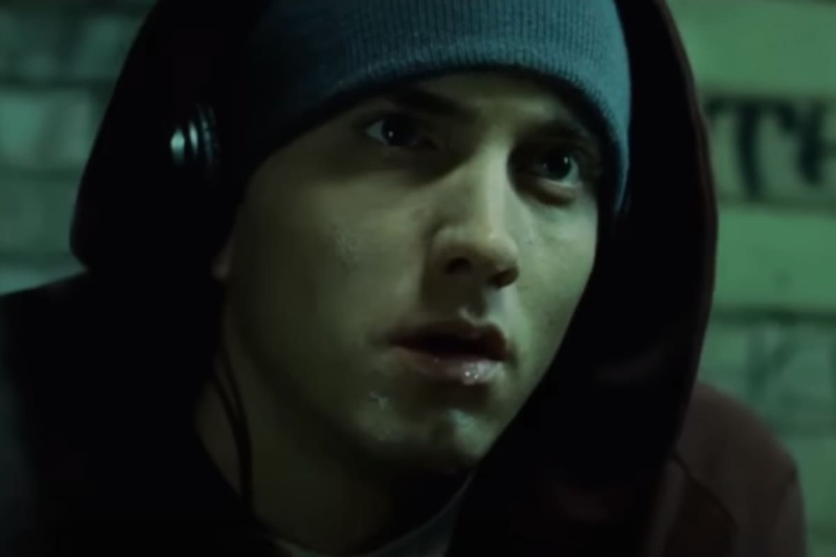 ¿Sabías que Eminem grabó “Lose Yourself” en una sola toma durante la filmación de “8 Mile”?