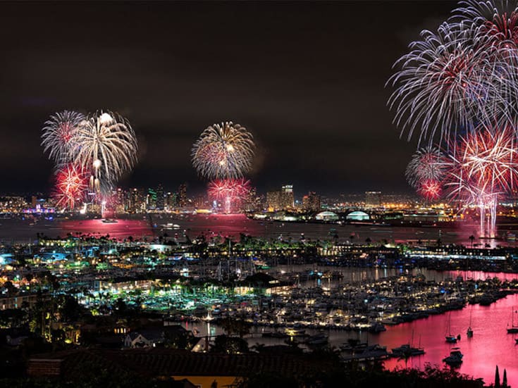 Show de fuegos artificiales regresa a la bahía de San Diego el 4 de julio