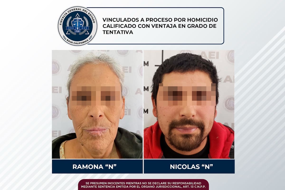 Policiaca Tijuana: Dan prisión a hombre y mujer por intento de homicidio