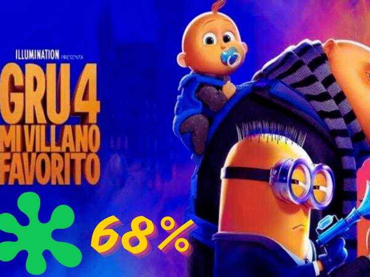 'Mi Villano Favorito 4' debuta con un 68% en Rotten Tomatoes