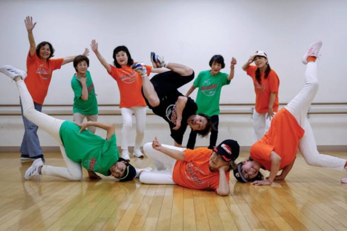 Para “el baile” no hay edad: Grupo de adultos mayores japoneses se reúne para bailar “breakdance”