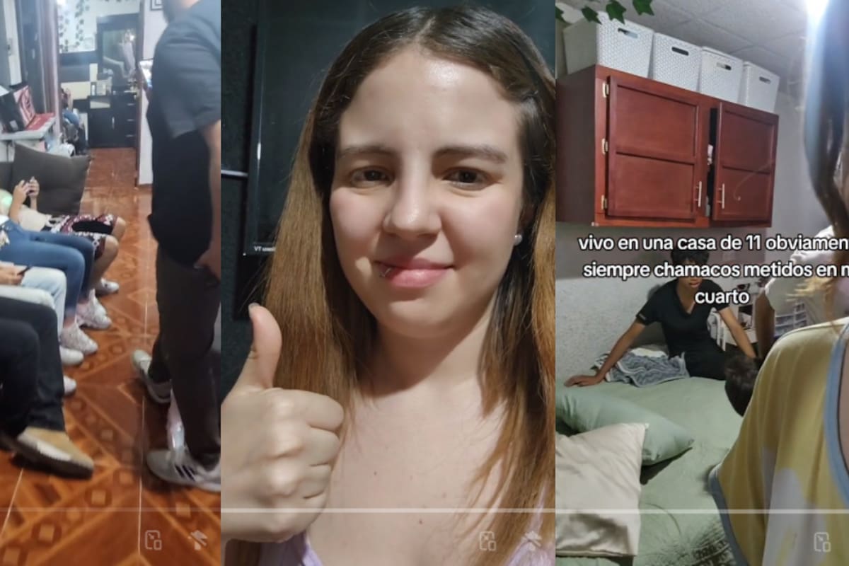 VIDEO: joven se vuelve viral en TikTok por mostrar que en su casa viven 11 personas