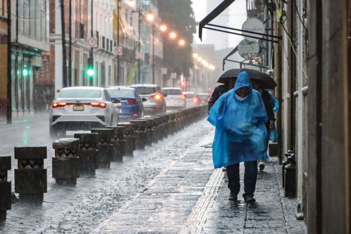 Lluvias intensas se esperan en Puebla por el Potencial Ciclón Tropical “Uno”