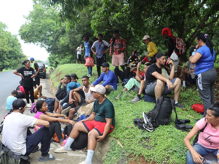 Guardia Nacional frena caravana migrante en Chiapas, a unas horas de las elecciones