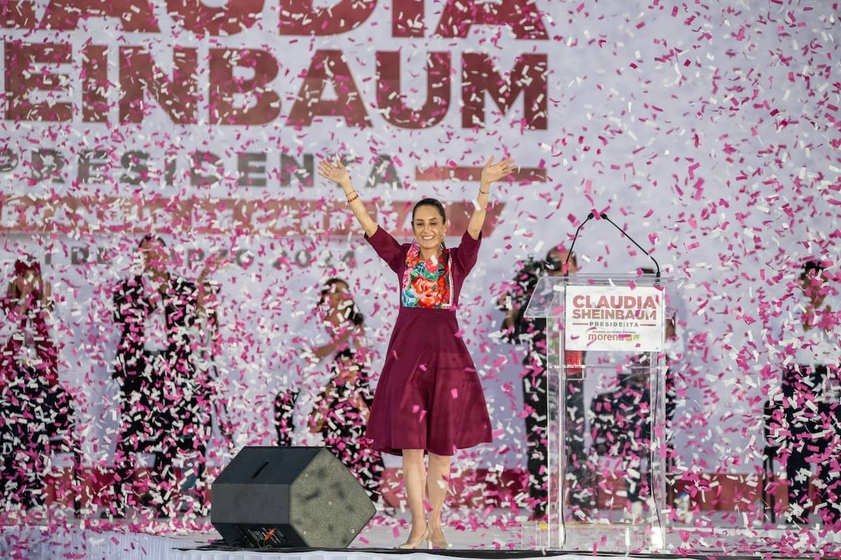 Claudia Sheinbaum  gana la Presidencia de México: Conteo Rápido del INE