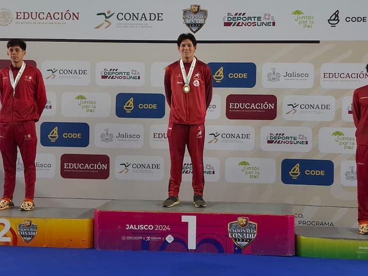 Consigue Alfredo Velázquez dos oros en natación de Nacionales Conade 2024