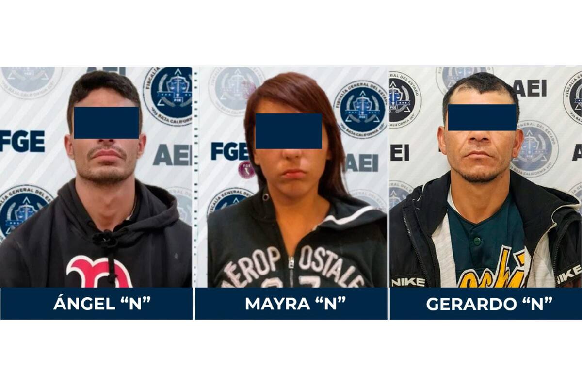 Caen dos hombres y una mujer por robo de vehículo en Tijuana