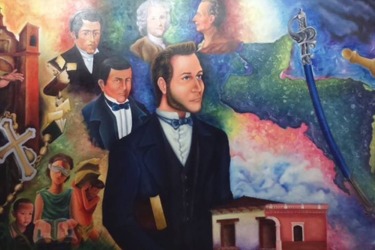 Francisco Morazán, "el Simón Bolívar de Centroamérica", que la gobernó 
cuando era una sola nación y acabó traicionado y fusilado