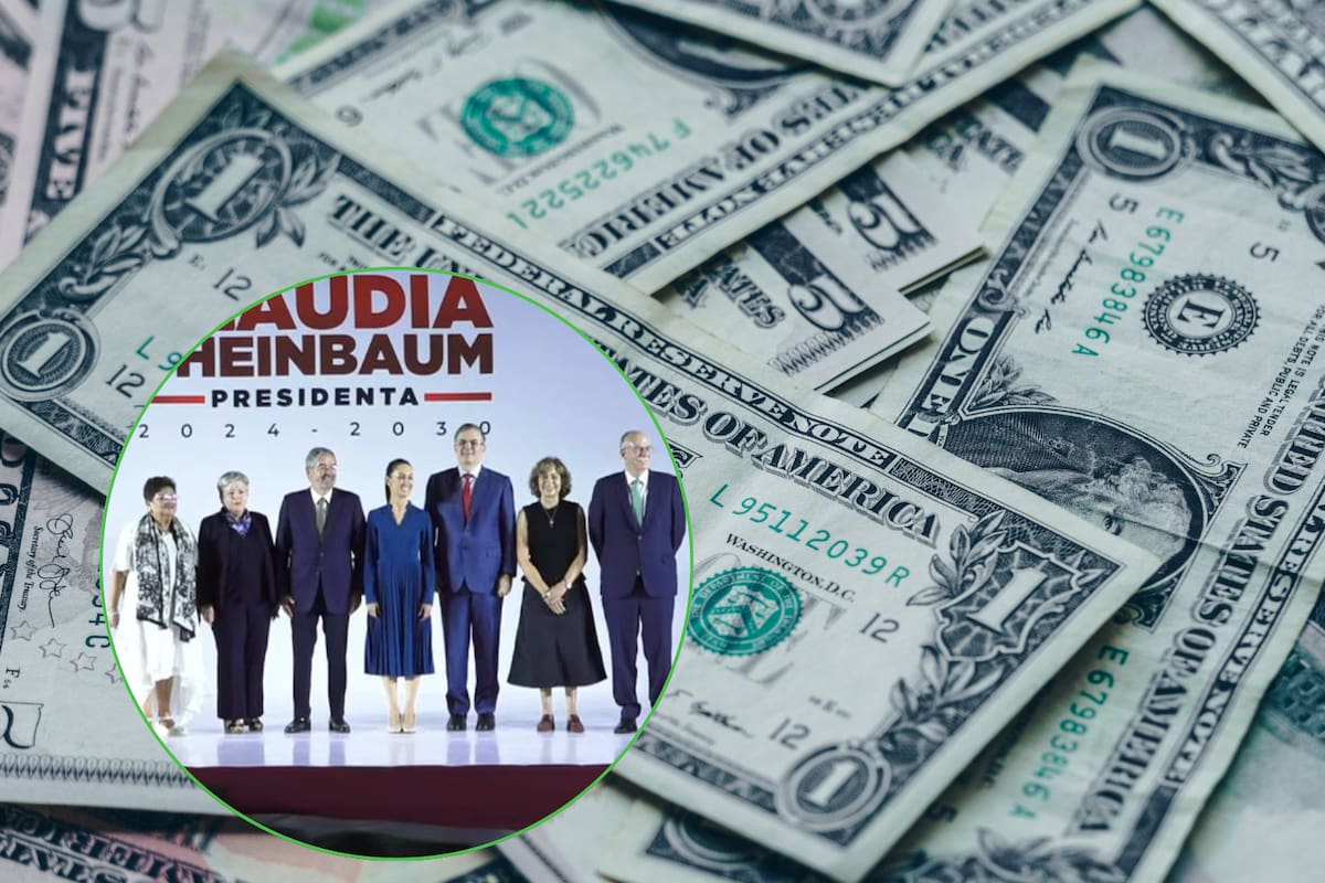 Peso se fortalece ante el dólar tras anuncio del gabinete de Claudia Sheinbaum