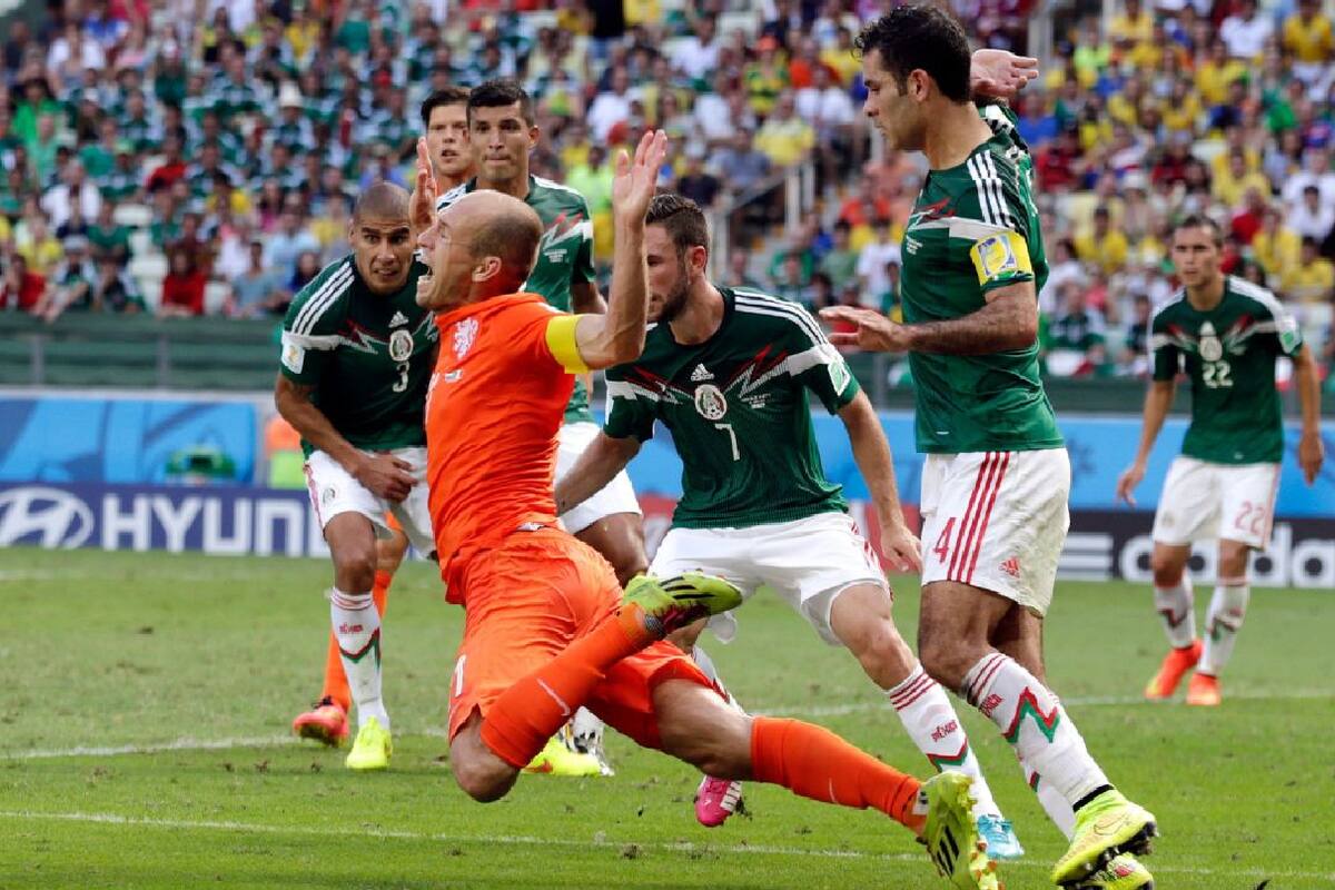 A 10 Años del “No Era Penal”: La jugada de Robben que eliminó a México en el Mundial 2014