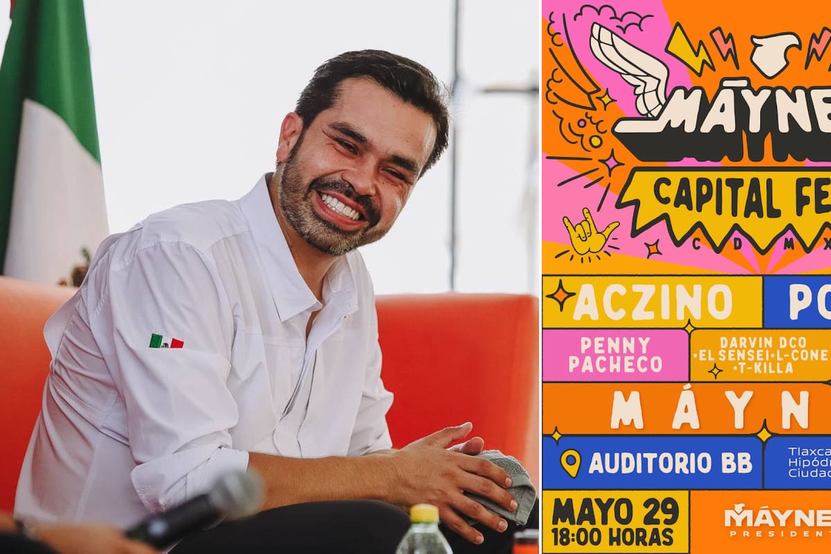 “Máynez Capital Fest”, todo lo que tienes que saber sobre el cierre de campaña de Álvarez Máynez