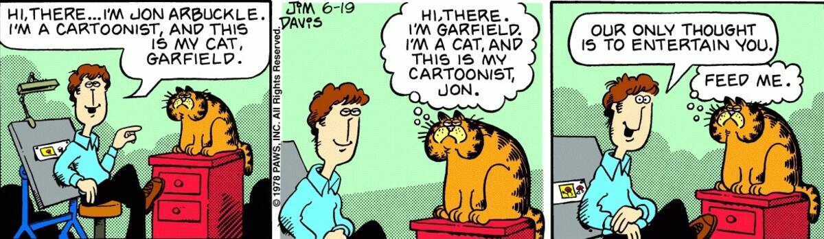 Garfield en 1978
