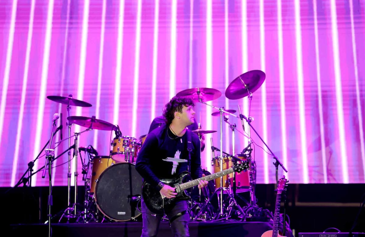 Soda Infinito protagoniza el concierto de esta noche en la Explanada de las Estrellas como un tributo al legendario grupo de rock, Soda Stereo.