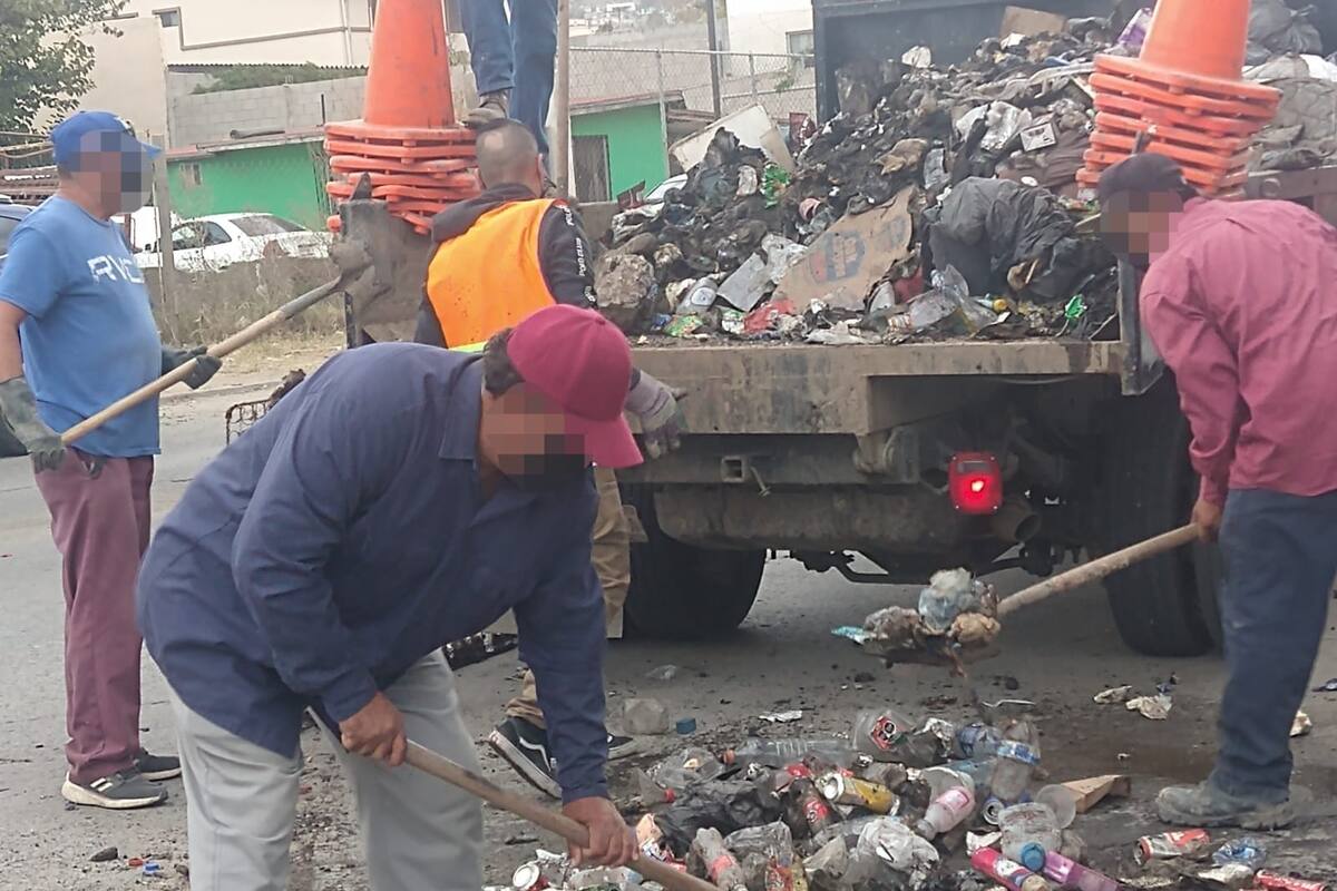 Retiran más de una tonelada de basura de las calles de Ensenada