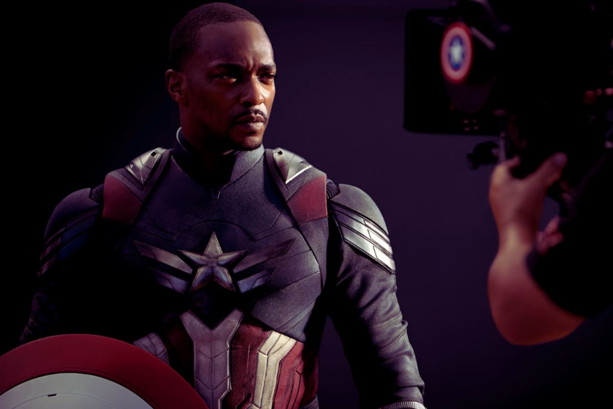 Nuevo vistazo a Anthony Mackie en 'Capitán América: Brave New World' festejando el 4 de Julio