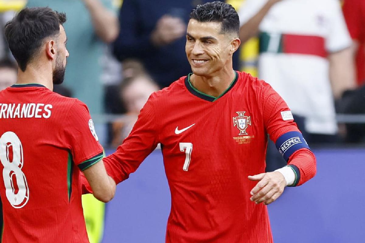 Eurocopa: Cristiano se convierte en máximo asistidor histórico en victoria de Portugal ante Turquía