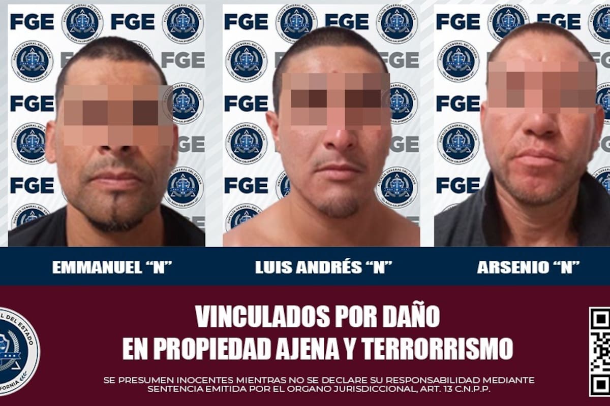 Inician proceso contra acusados de terrorismo en Mexicali