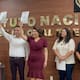 Reciben Lorenia Valles y Heriberto Aguilar constancia de mayoría para el senado