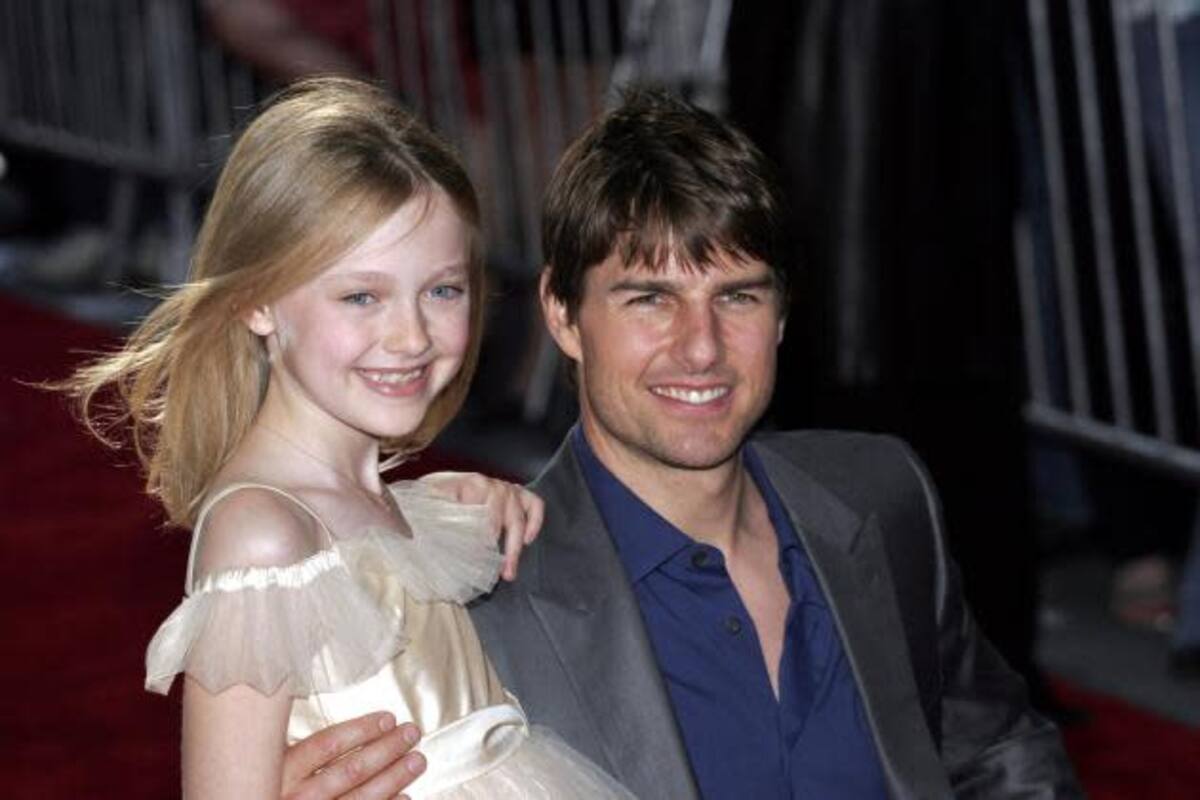 Dakota Fanning y Tom Cruise (2005)