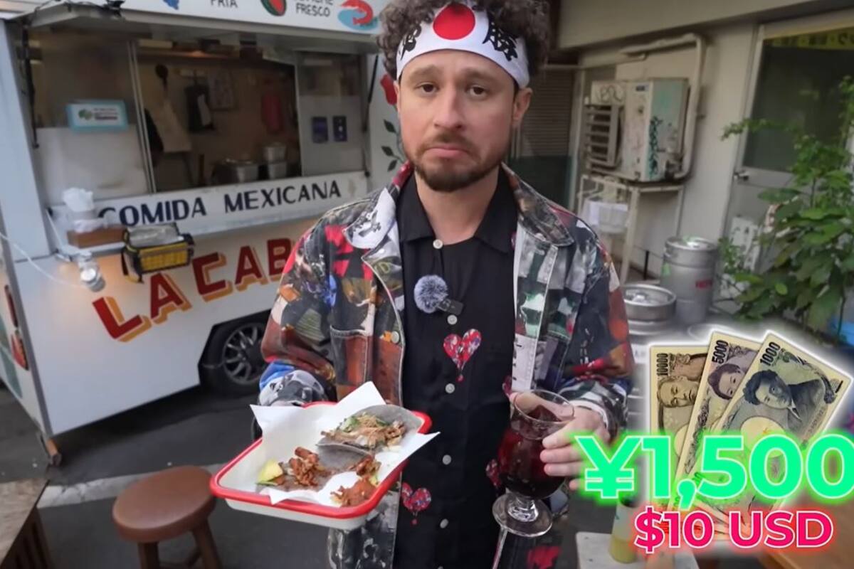 Luisito Comunica prueba la comida mexicana en Japón: ¿Le gustó?