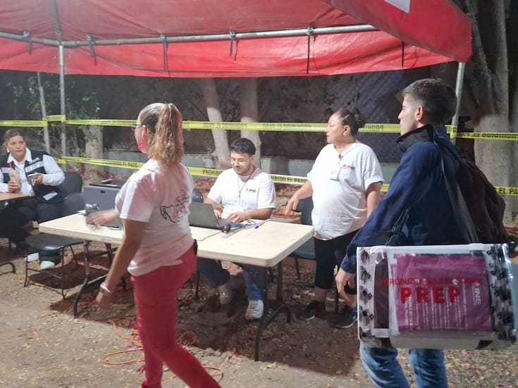 Arriban primeros paquetes electorales a INE de Cajeme