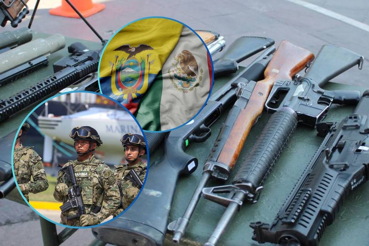 Informe de la OECO indica exportación masiva de armas desde México a Ecuador vía aérea