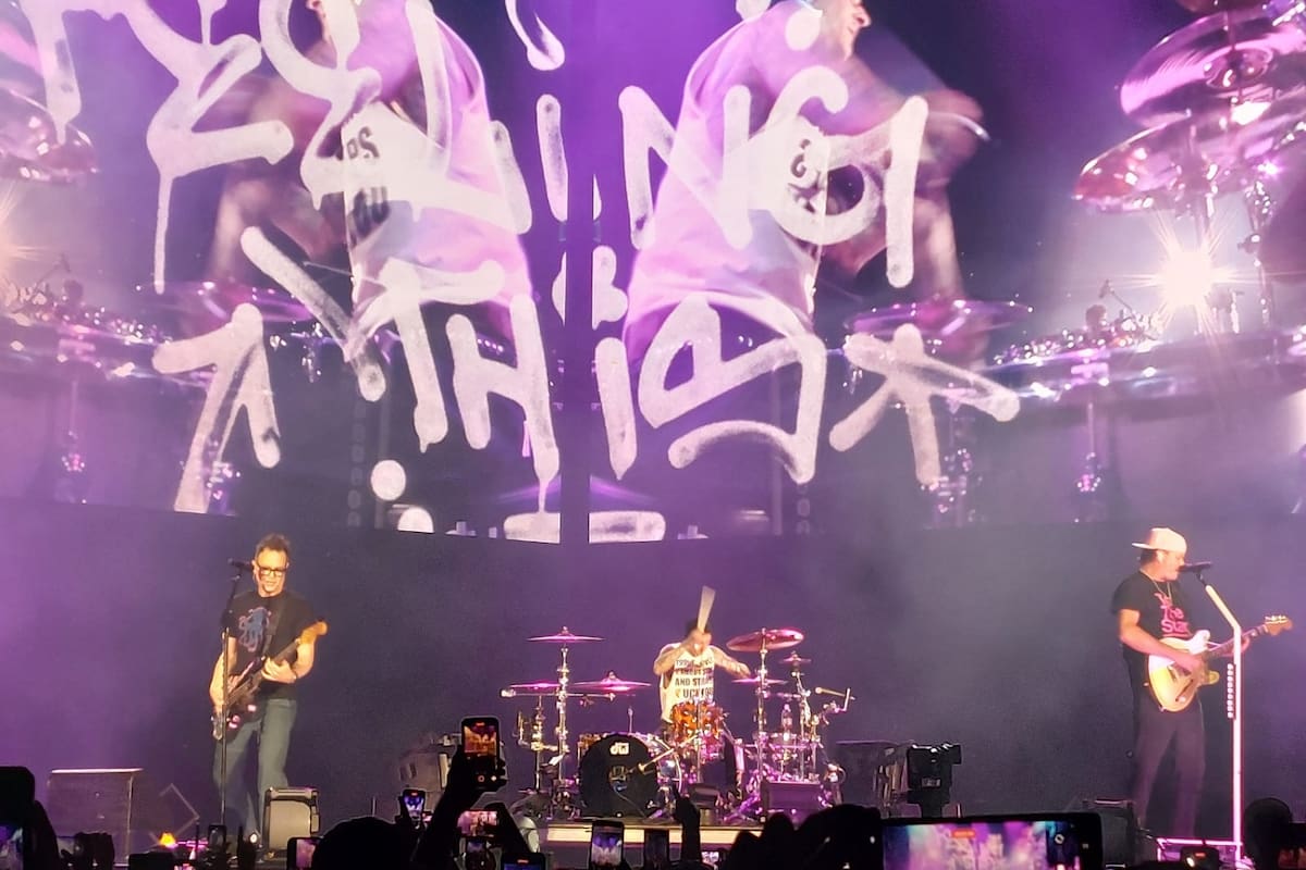 Blink 182 regresó a San Diego tras cinco años de ausencia