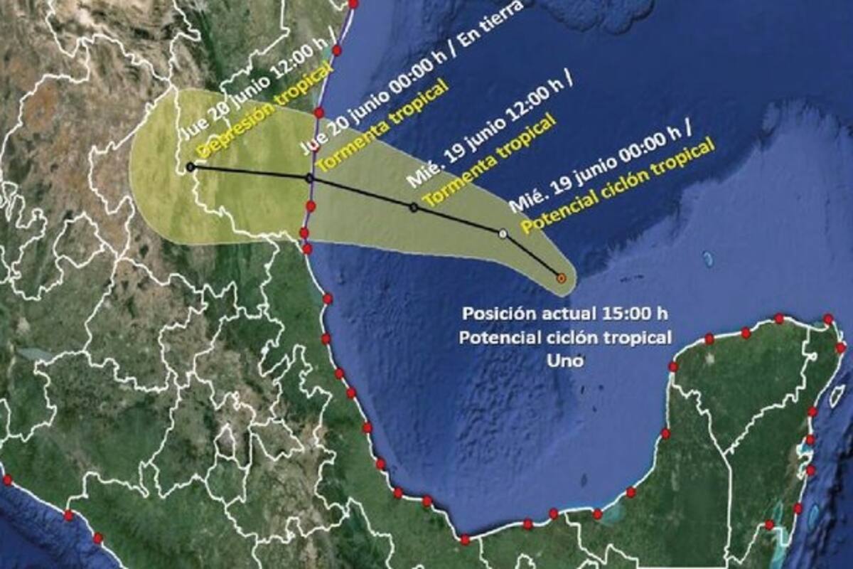 Ciclón Tropical “Uno” posiblemente evolucione a Tormenta Tropical Alberto, dice experto de la UNAM