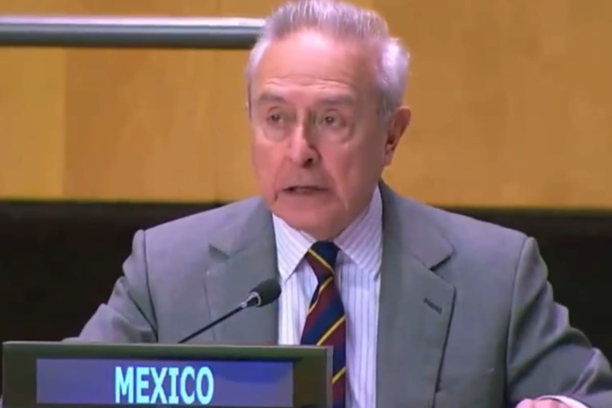 Embajador de México se pronuncia contra el discurso de odio ante la ONU