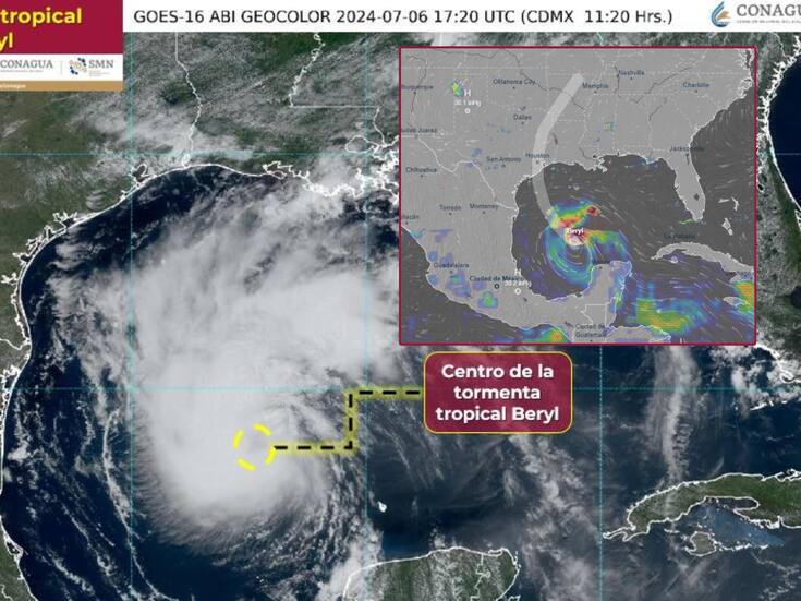 ¿Beryl se desvía de México? Por qué los huracanes NO ENTRAN a Tampico y la leyenda de los aliens