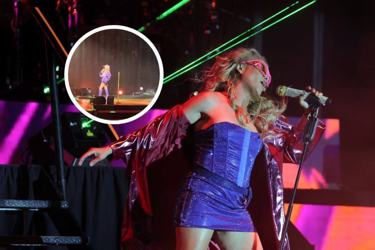VIDEO: Paulina Rubio explota contra baterista en pleno concierto: “¿Qué p*do cab**n?” 