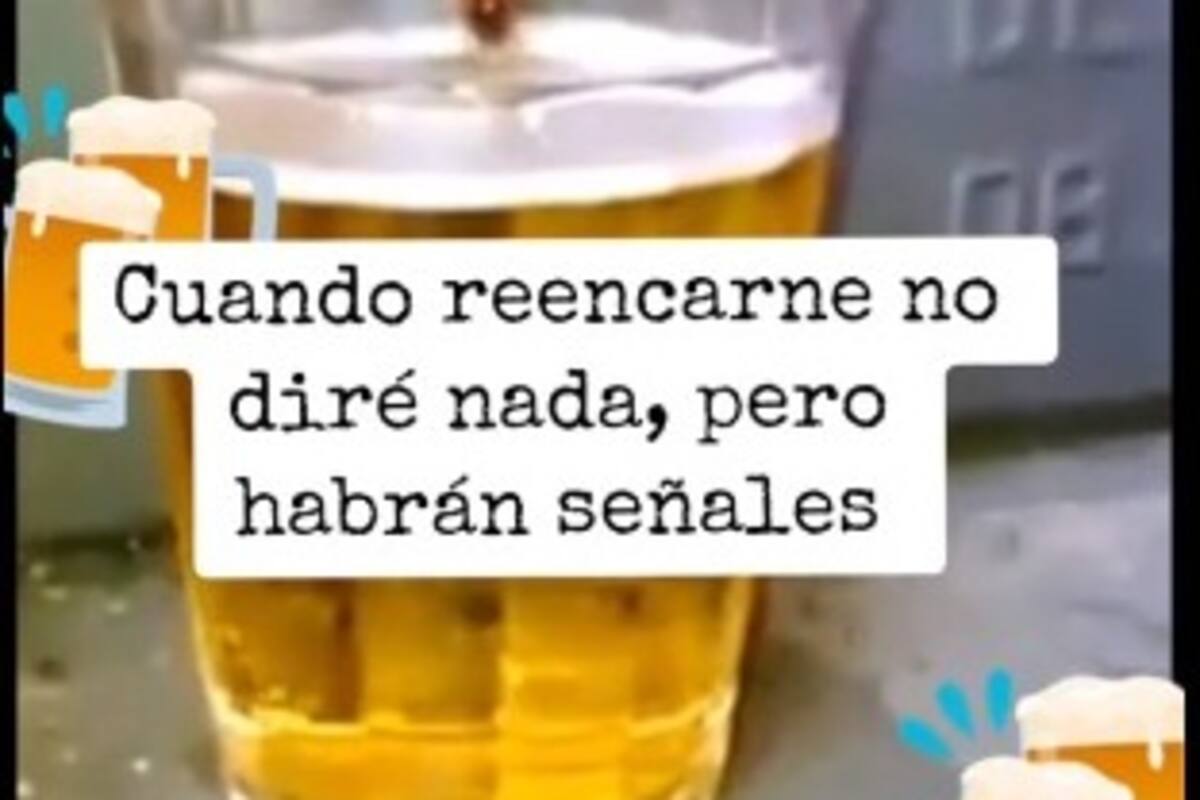 Viral: Captan a cucaracha tomando cerveza de un vaso