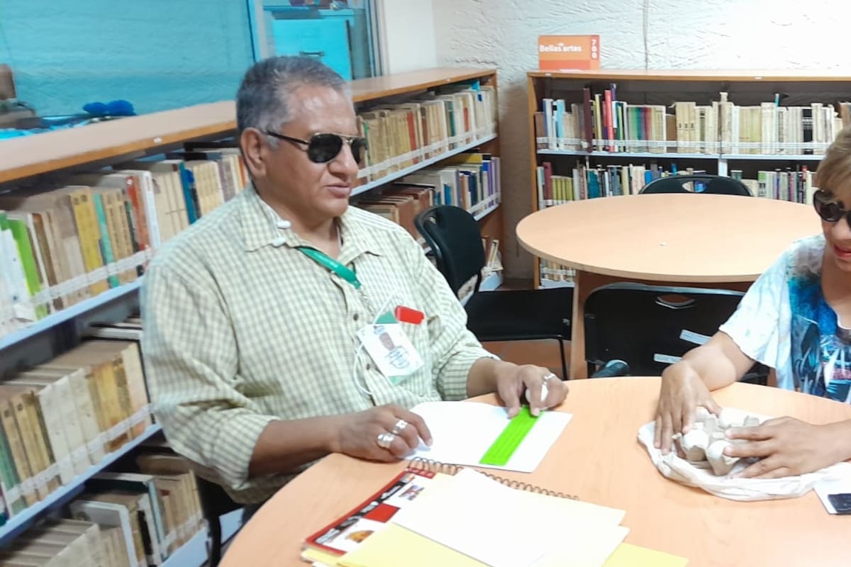 Oferta Biblioteca Benito Juárez curso de Braille