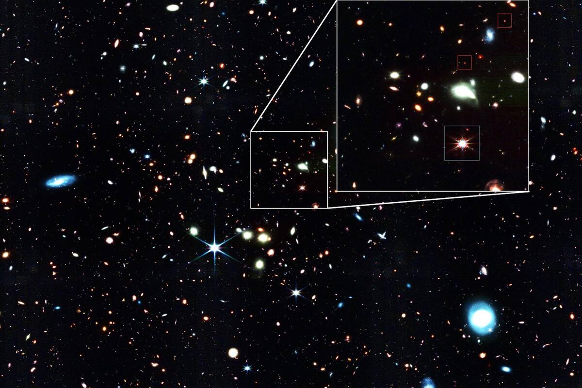 Telescopio James Webb encuentra agujeros negros supermasivos bebé