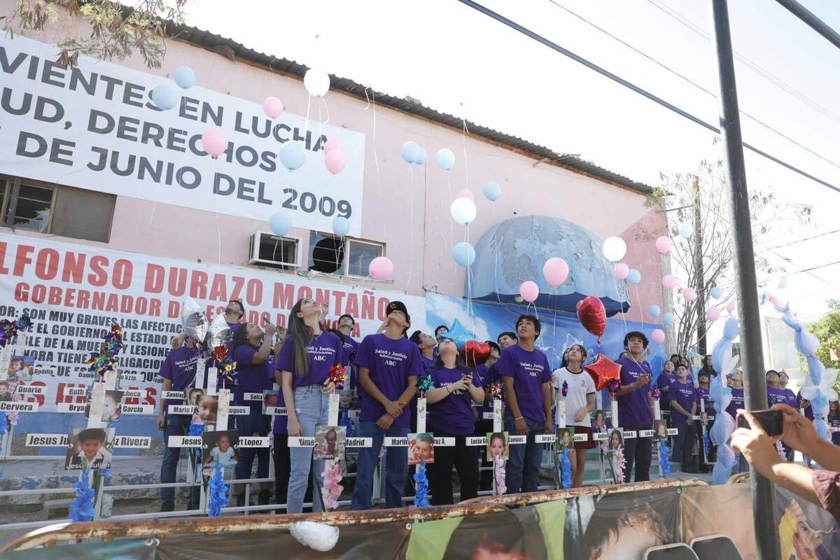 Guardería ABC: Conmemoran 15 años de la tragedia donde 49 niños murieron