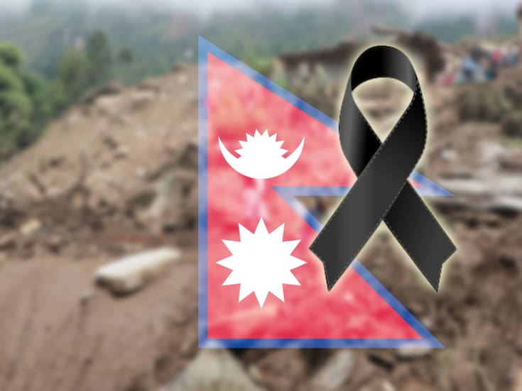 Deslave en Nepal sepulta familia completa y casas; mueren 9 personas