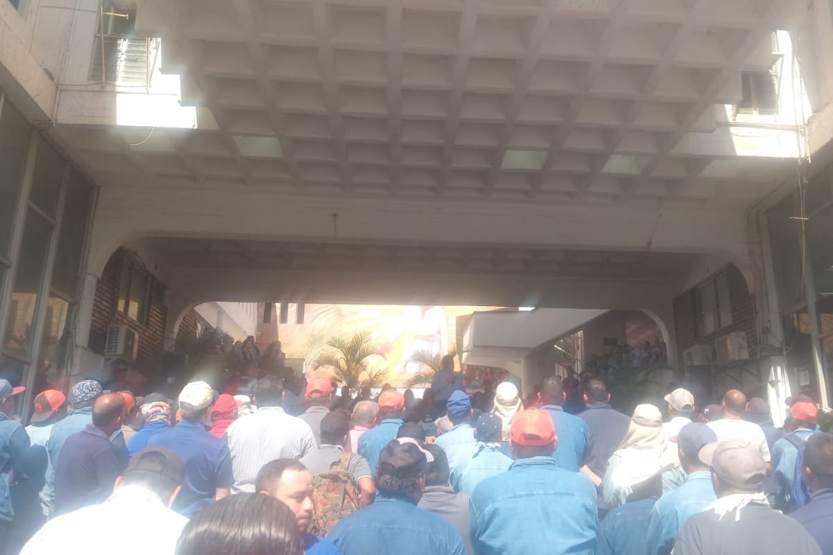 Sindicalizados del Ayuntamiento de Navojoa exigen pago completo