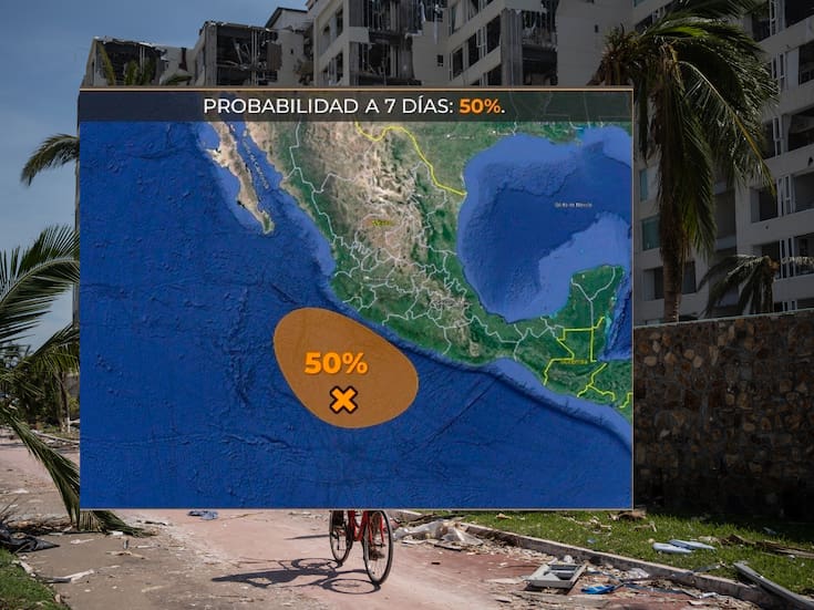 Alertan por formación de ciclón en el Pacífico de México