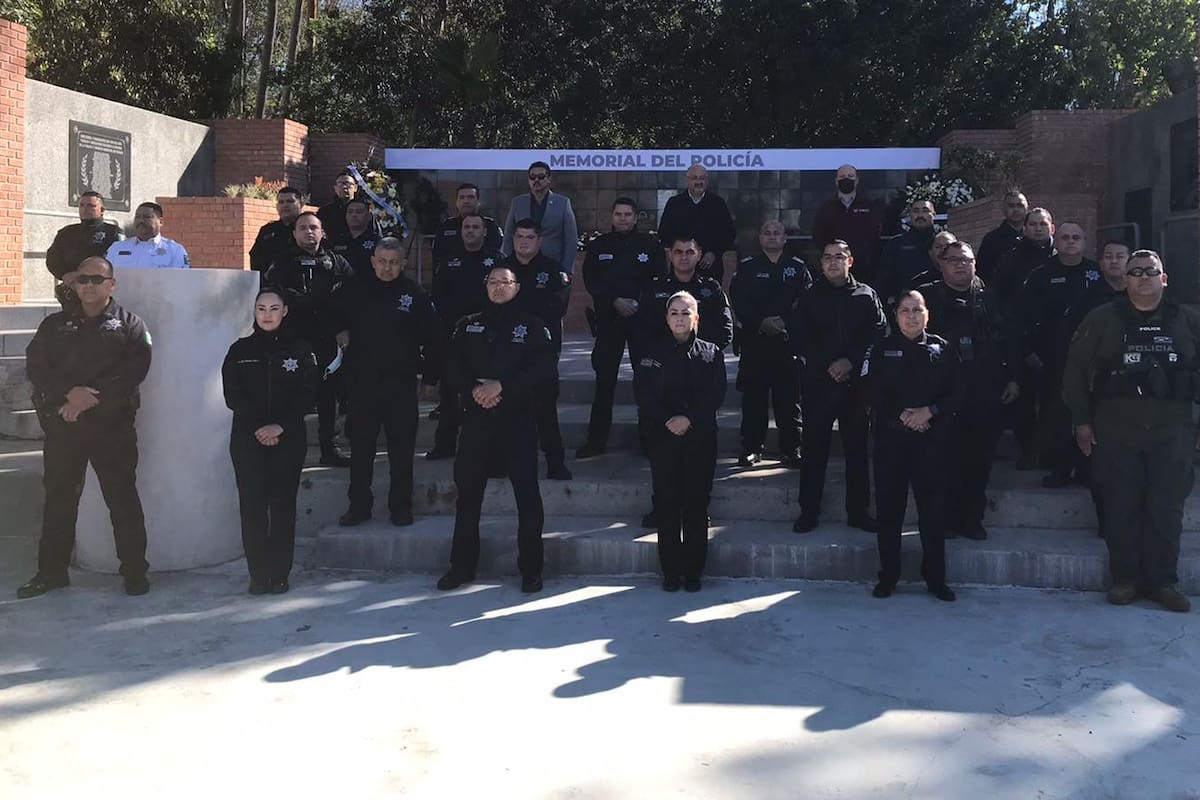 En el Día del Policía recuerdan a agentes municipales caídos en Tijuana
