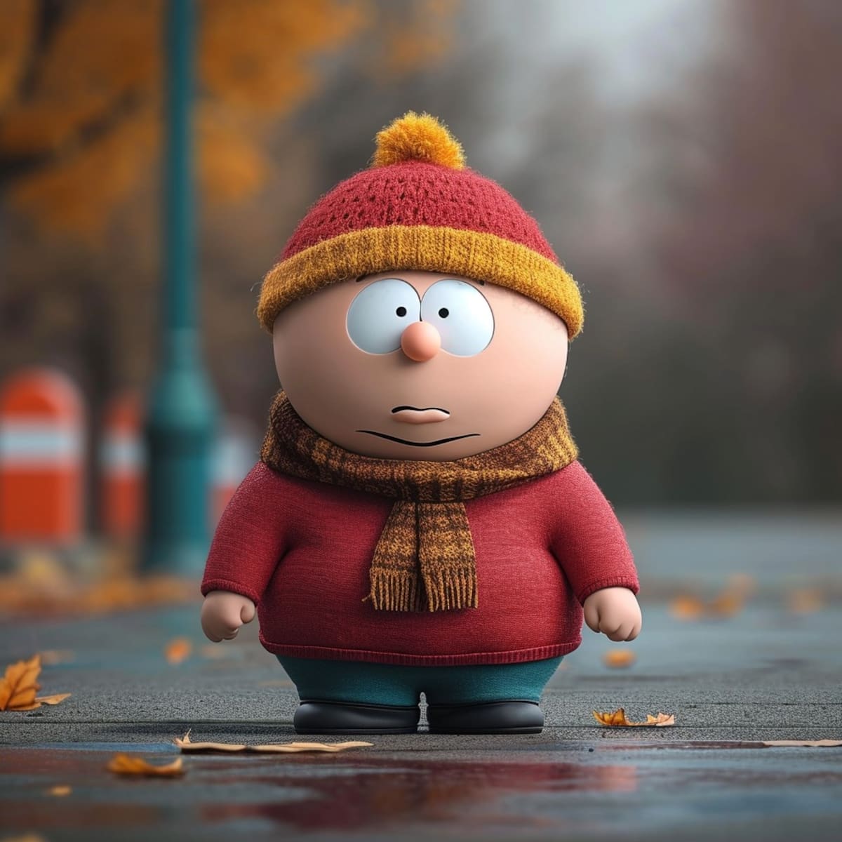 La inteligencia artificial da vida a Eric Cartman de 'South Park' como un niño real, manteniendo su irreverencia característica.
