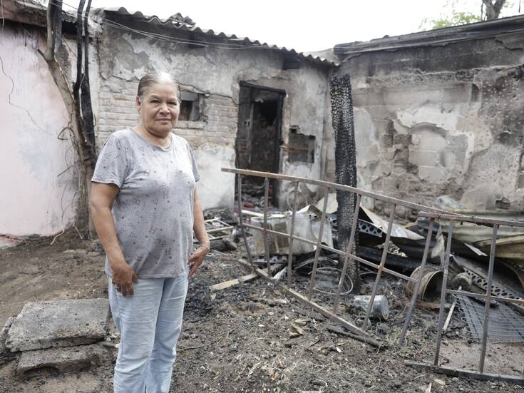 Incendio destruye el hogar de Francisca Yocupicio y su familia, piden ayuda para recuperarse