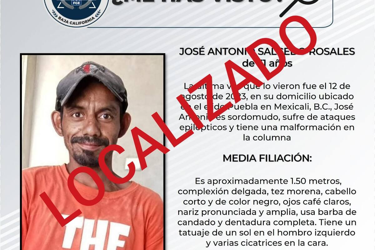 Cancelación de pesquisa de José Antonio Salcedo Rosales