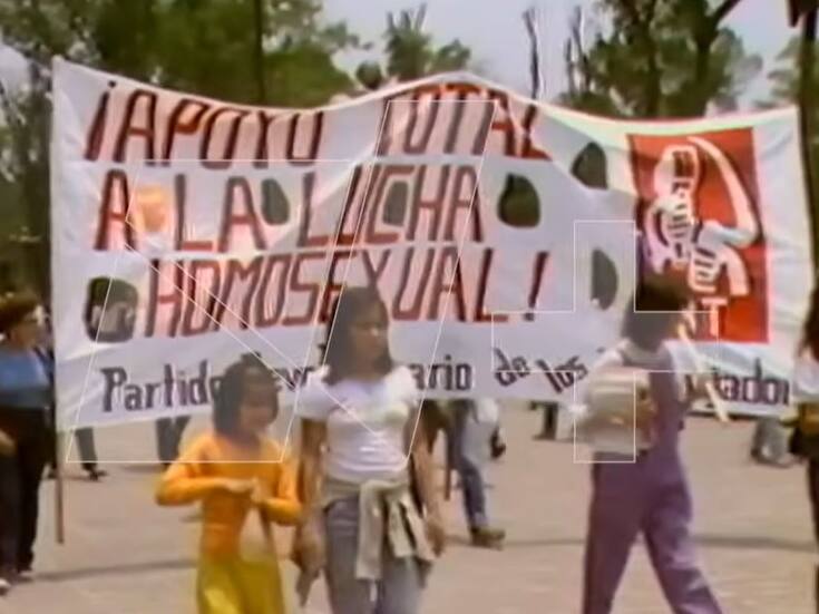 Así era la marcha LGBT+ en la Ciudad de México en los años 80 (1982/1983)